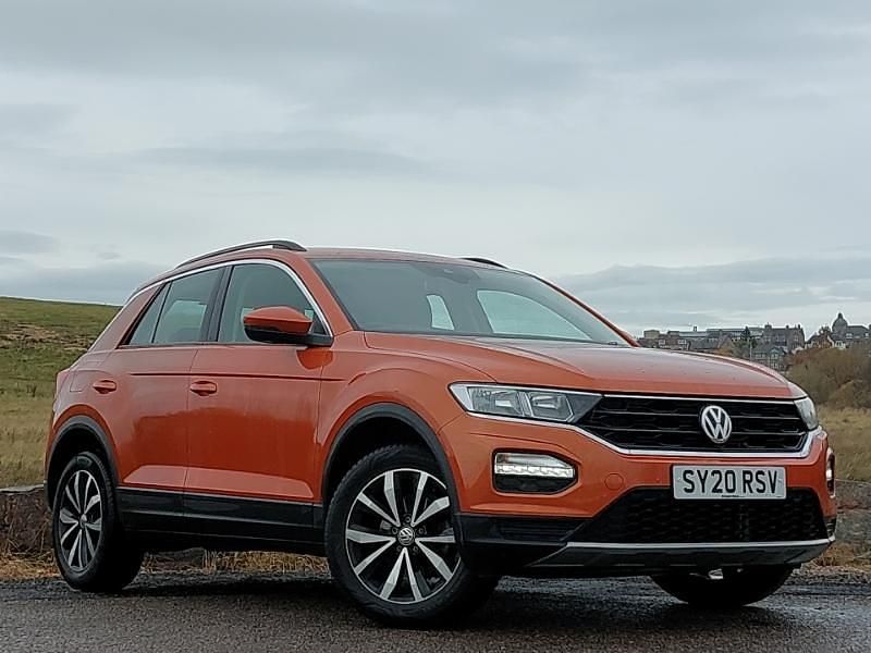 Orange Used 2020 VW T-Roc SE SUV | £14,698 (Fair price) - Image 1/4