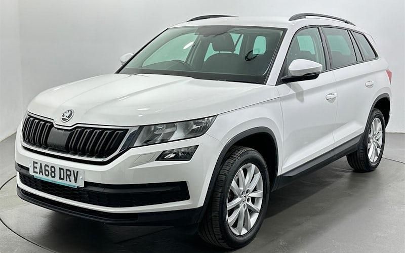 Second-hand Skoda Kodiaq SE 150 CP (110 kW) 2018 Alb SUV