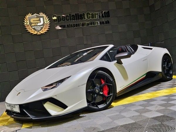 White Used 2019 Lamborghini Huracán Cabriolet | £209,995 - Image 1/1