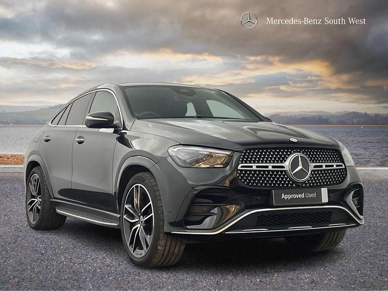 Black Used 2024 Mercedes GLE400 AMG Line Premium Plus Coupe | £69,995 (Fair price) - Image 1/4