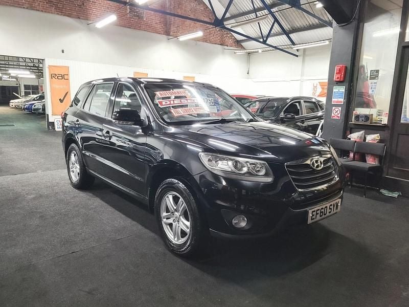Black Used 2010 Hyundai Santa Fe Style SUV | £4,750 (A bit pricey) - Image 1/4
