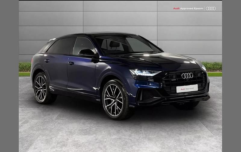 Blue Used 2024 Audi Q8 Advanced SUV | £54,999 (Super price) - Image 1/4