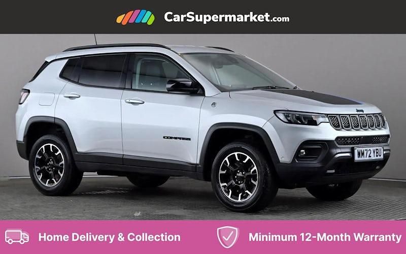 Grey Used 2023 Jeep Compass Trailhawk SUV | £15,497 (Good price) - Image 1/4
