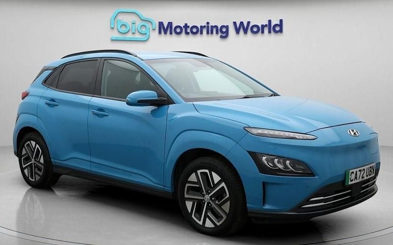 Used Hyundai Kona Premium 100 kW (136 HP) 2022 Blue SUV