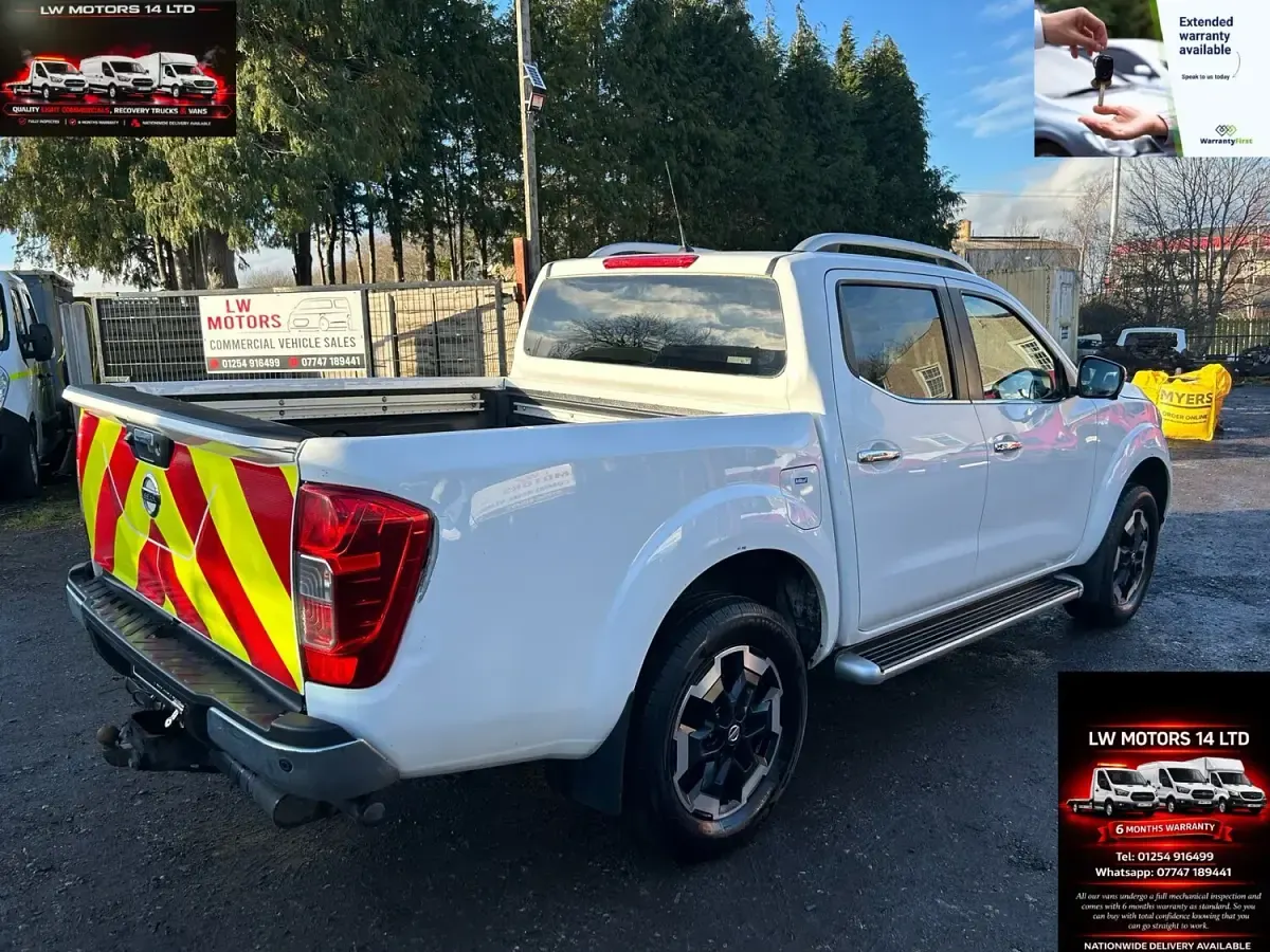 Used Nissan Navara Tekna 190 HP (139 kW) 2021 White Pickup