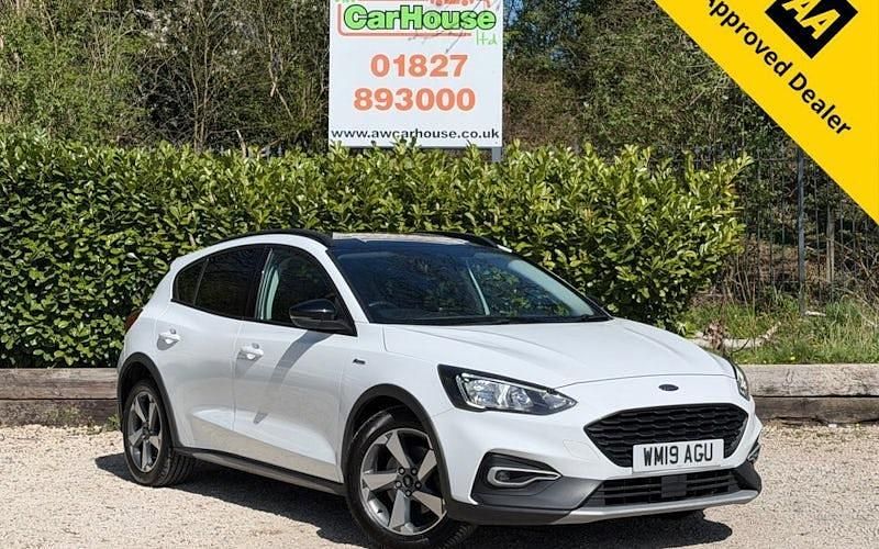 Used Ford Focus Active 125 HP (91 kW) 2019 White Hatchback