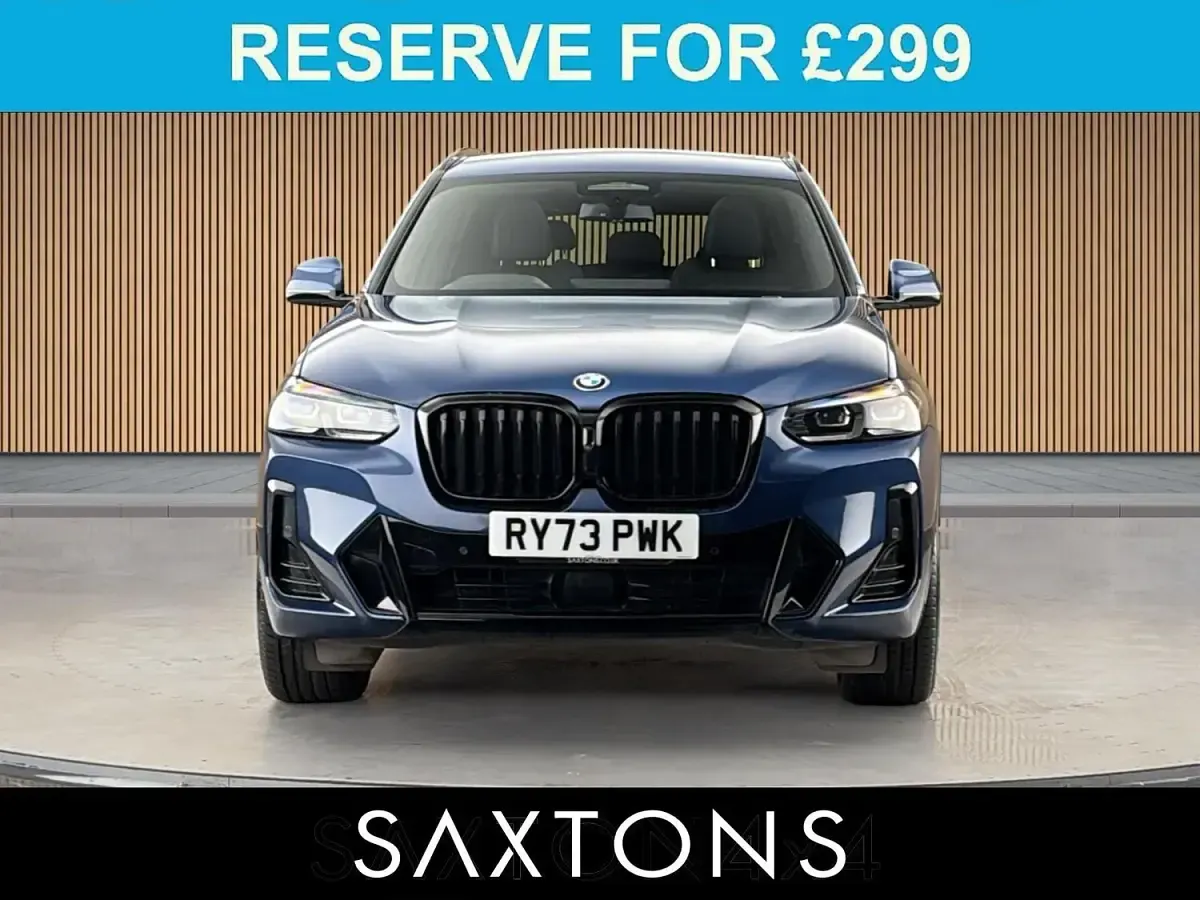 Used BMW X3 M Sport 184 HP (135 kW) 2023 Blue SUV