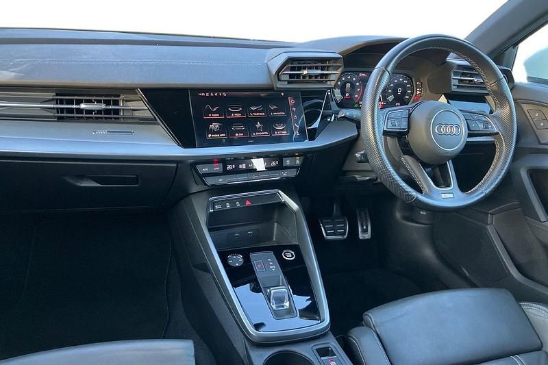 Used Audi A3 S-Line 2021 White Hatchback