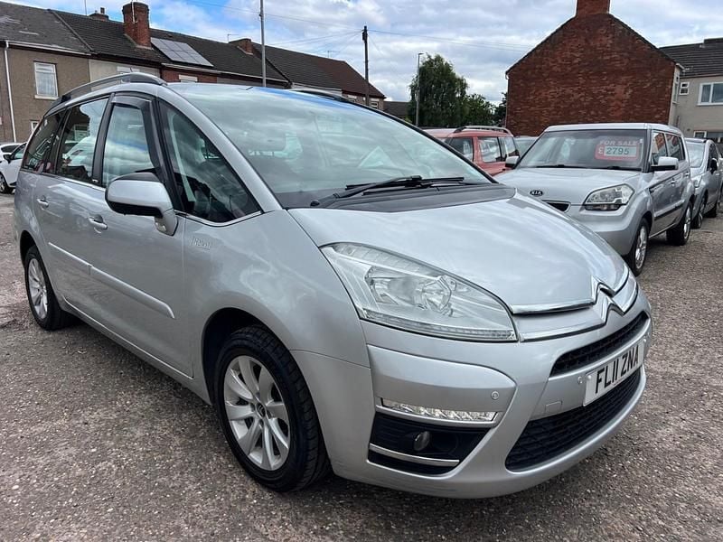 Used Citroën Grand C4 Picasso VTR Sport 110 HP (80 kW) 2011 Silver MPV