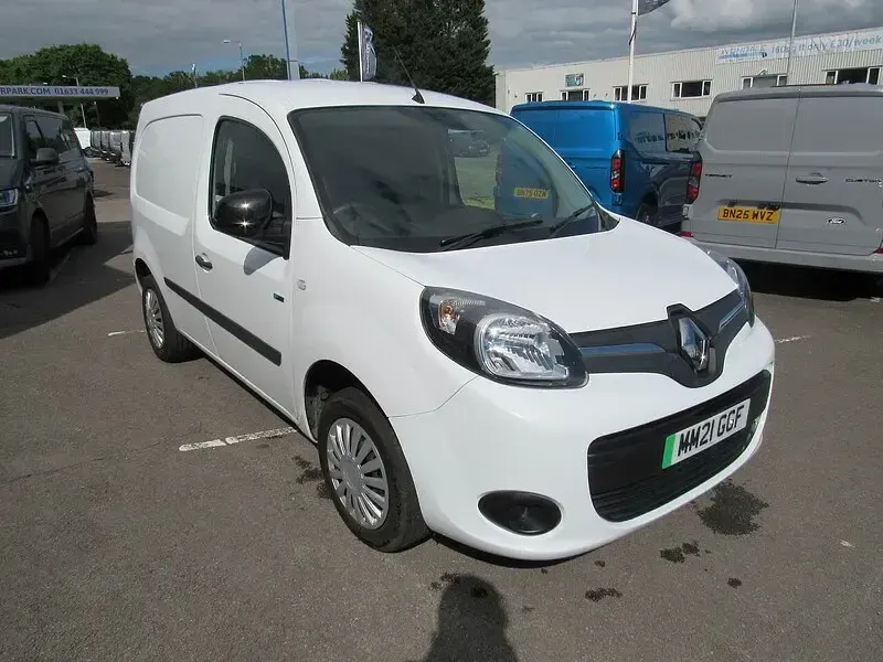 Gebraucht Renault Kangoo Business 44 kW (60 PS) 2021 Weiß Van / Kleinbus