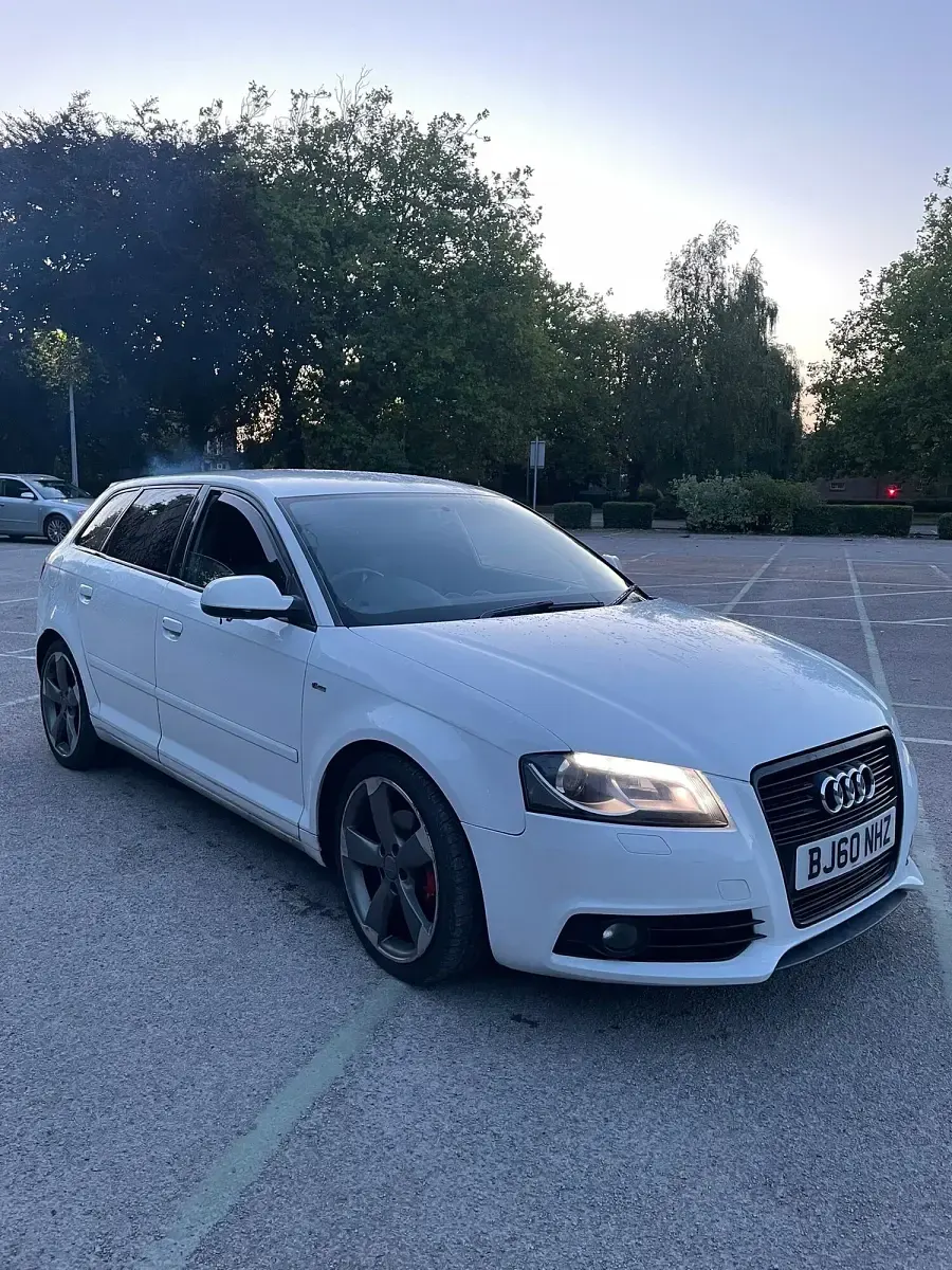 Used Audi A3 Black Edition 2010 White Hatchback