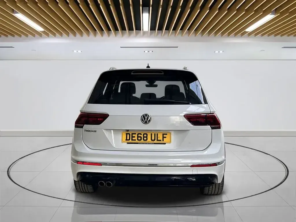 Used VW Tiguan R-line 150 HP (110 kW) 2018 White SUV