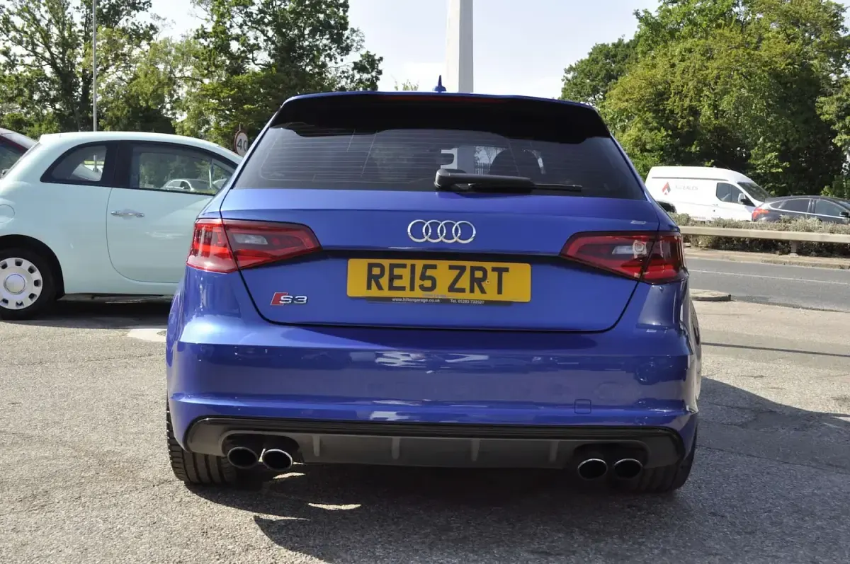 Used Audi S3 Sportback Comfort 300 HP (220 kW) 2015 Blue Hatchback