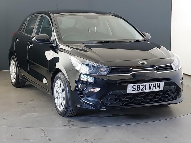 Black Used 2021 Kia Rio Hatchback | £9,498 (Fair price) - Image 1/4