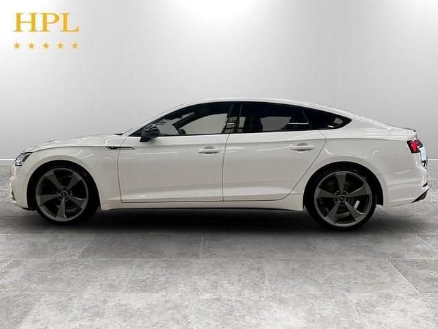 Used Audi A5 Sportback Black Edition 150 HP (110 kW) 2020 White Hatchback