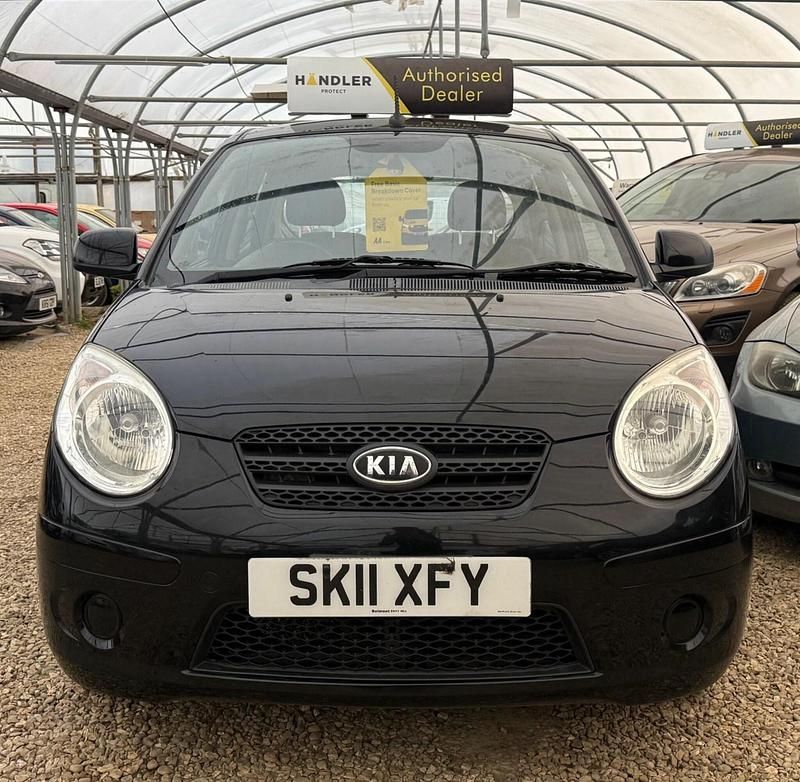 Usado Kia Picanto 60 CV (44 kW) 2011 Negro Utilitario