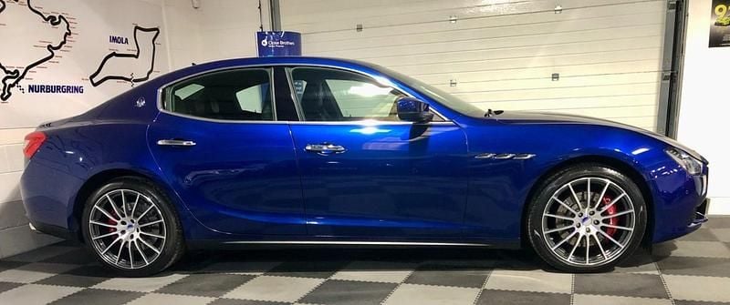 Used Maserati Ghibli 2017 Blue Sedan