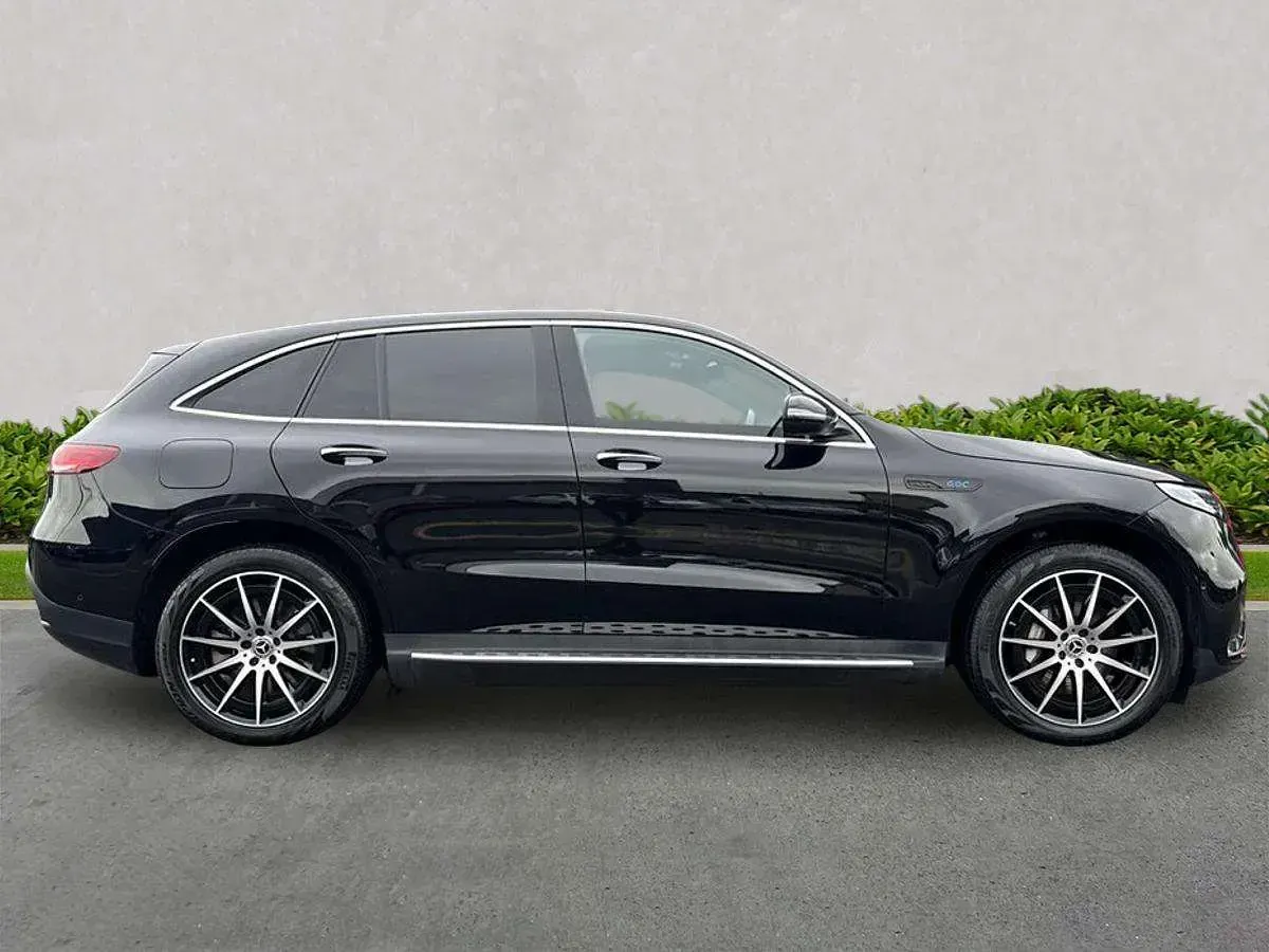 Used Mercedes EQC400 AMG line 300 kW (408 HP) 2023 Black SUV