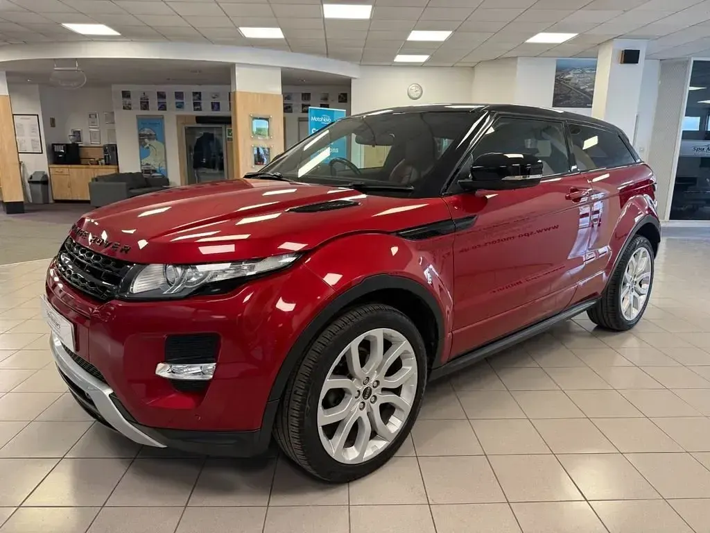 Gebraucht Land Rover Range Rover evoque Dynamic 190 PS (139 kW) 2011 Rot Coupé