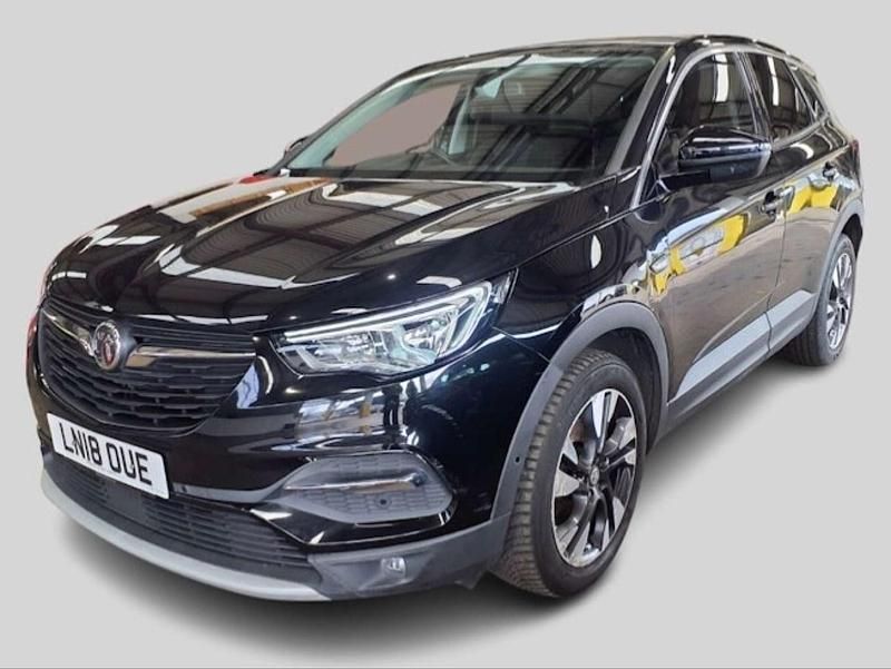 Used Vauxhall Grandland X Sport 130 HP (95 kW) 2018 Black SUV