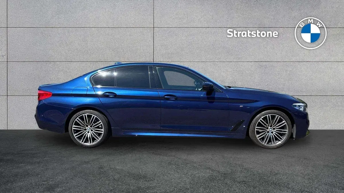 Used BMW 520 M Sport 190 HP (139 kW) 2020 Blue Sedan