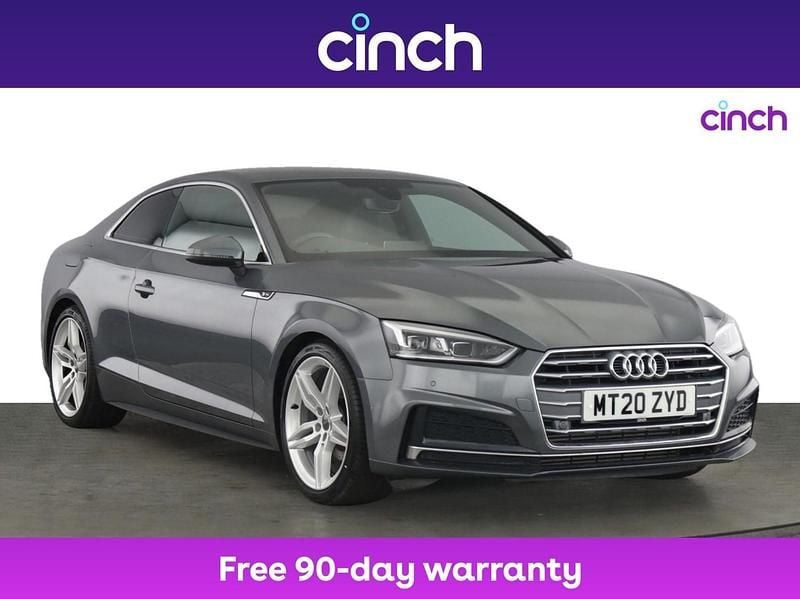 Grey Used 2020 Audi A5 S-Line Coupe | £17,999 (Super price) - Image 1/3