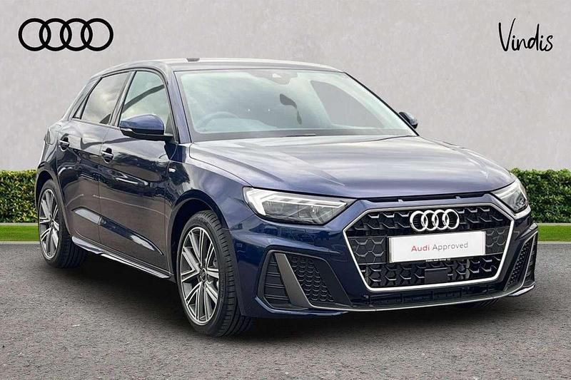 Blue Used 2025 Audi A1 S-Line Hatchback | £25,413 (A bit pricey) - Image 1/4