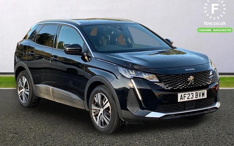 Black Used 2023 Peugeot 3008 Active+ Estate | £17,899 (Good price) - Image 1/4
