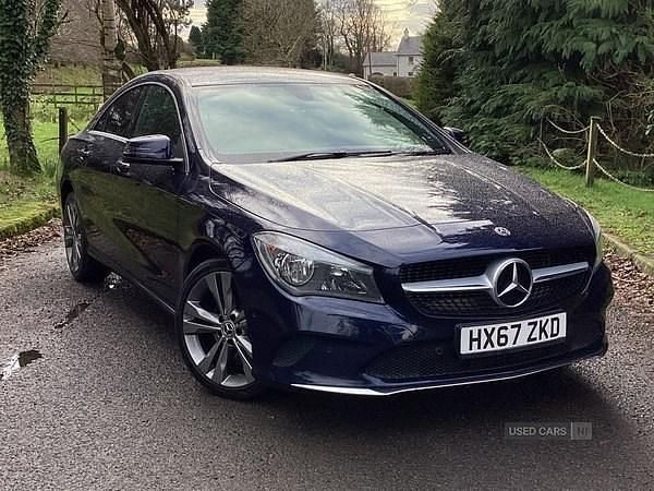 Used Mercedes CLA200 136 HP (100 kW) 2018 Blue Sedan