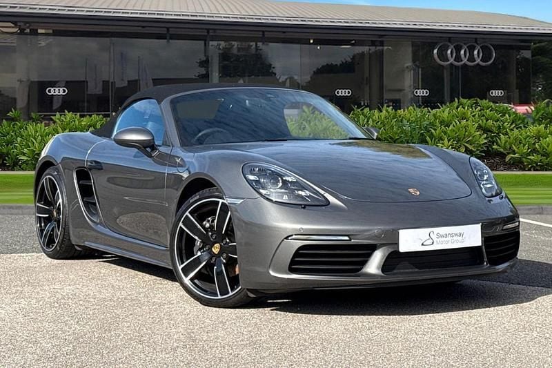 Grey Used 2019 Porsche 718 Boxster Cabriolet | £39,950 (Good price) - Image 1/4
