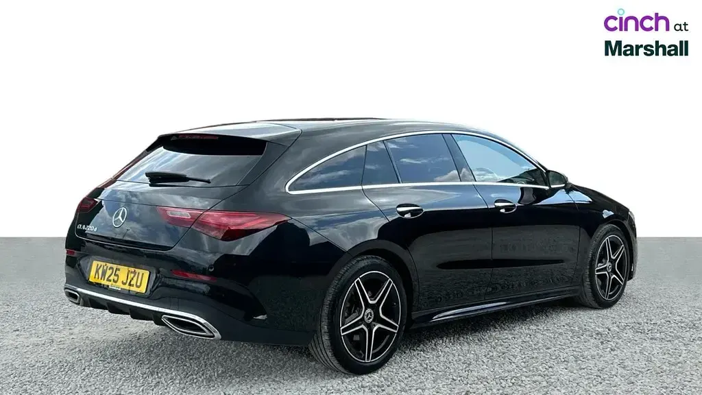 Used Mercedes CLA220 Executive 190 HP (139 kW) 2025 Cosmos black metallic Estate