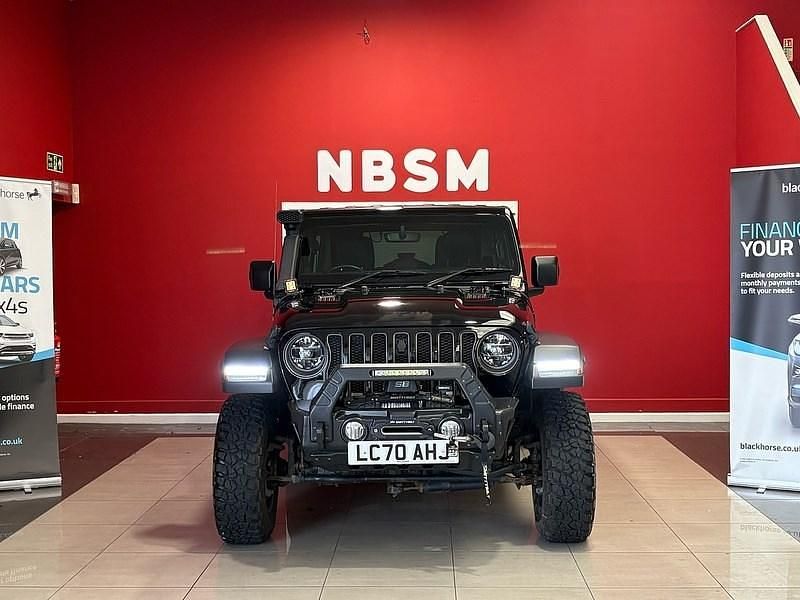Begagnad Jeep Wrangler Rubicon 2020 Svart SUV