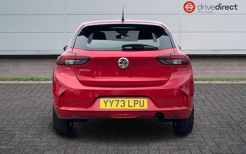 Used Vauxhall Corsa Design Edition 101 HP (74 kW) 2023 Red Hatchback