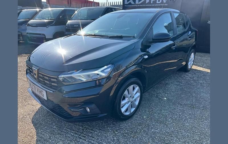 Used Dacia Sandero Comfort 90 HP (66 kW) 2021 Black Hatchback