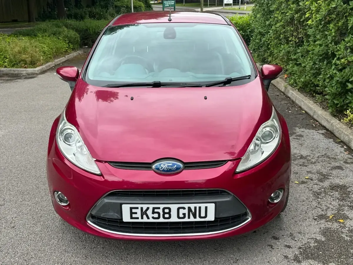 Used Ford Fiesta Titanium 2008 Red Hatchback