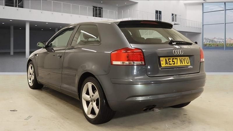 Used Audi A3 Sport 170 HP (125 kW) 2008 Grey Hatchback
