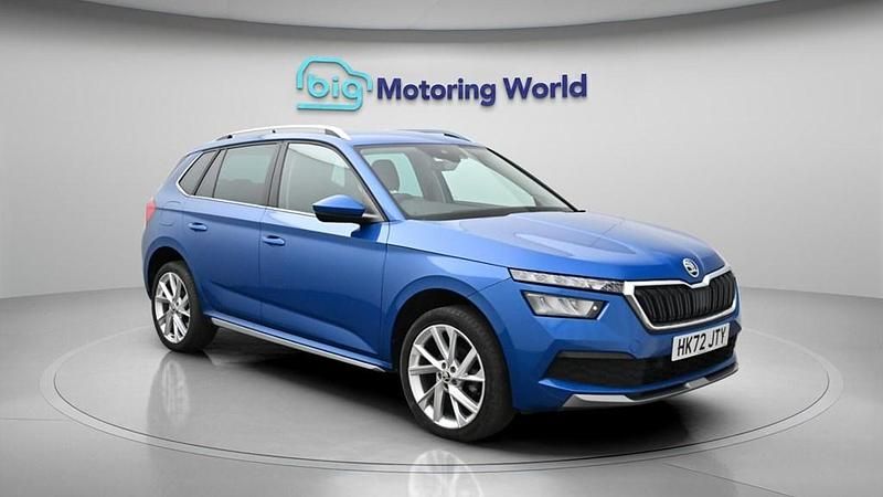 Used Skoda Kamiq SE L Executive 110 HP (80 kW) 2023 Blue SUV
