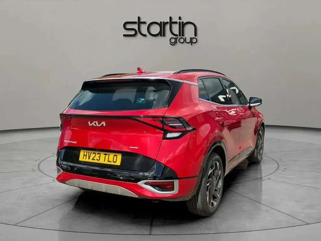 Used Kia Sportage GT-Line 136 HP (100 kW) 2023 Red SUV
