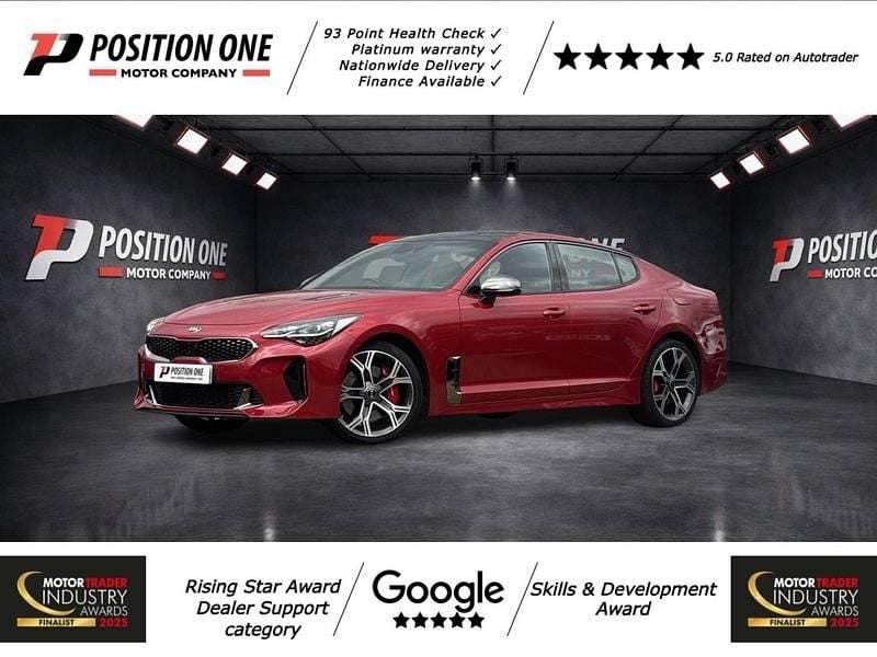Used Kia Stinger GT 365 HP (268 kW) 2018 Red Hatchback