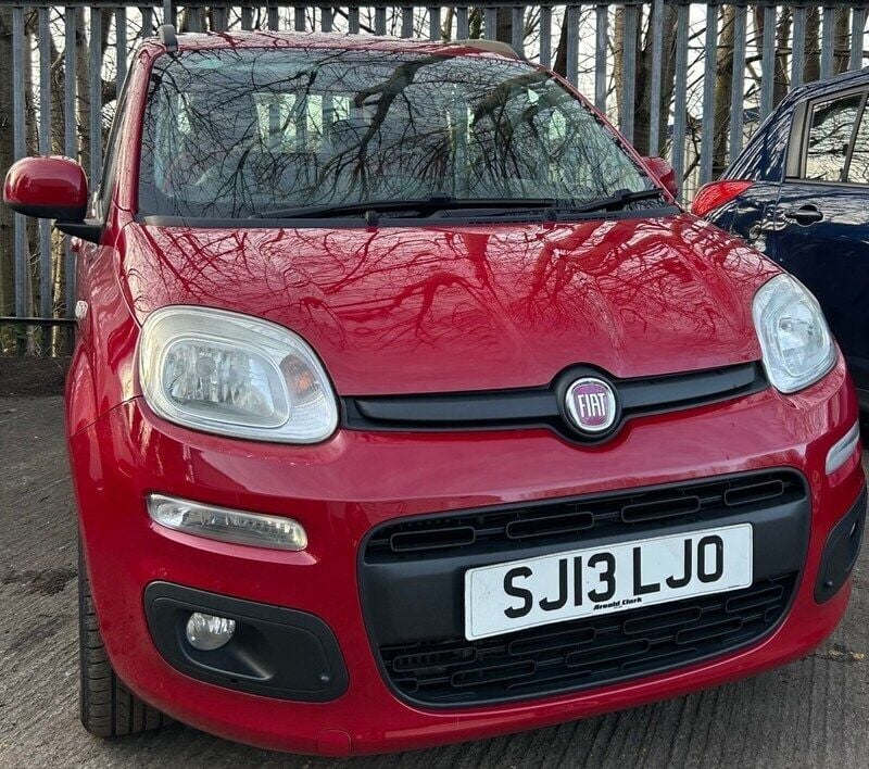 Red Used 2013 Fiat Panda Lounge Hatchback | £2,499 (Good price) - Image 1/4