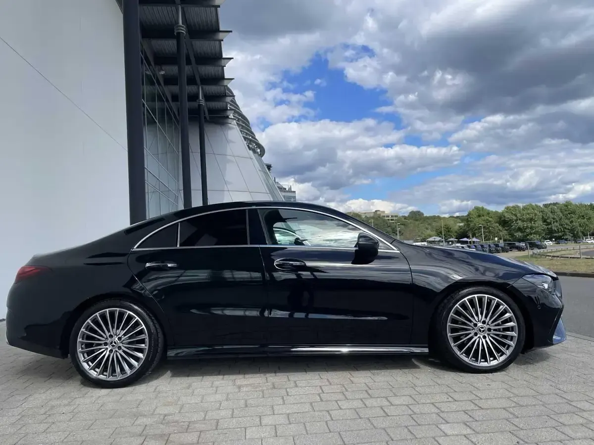 Used Mercedes CLA180 AMG Line Premium 136 HP (100 kW) 2025 Black Coupe