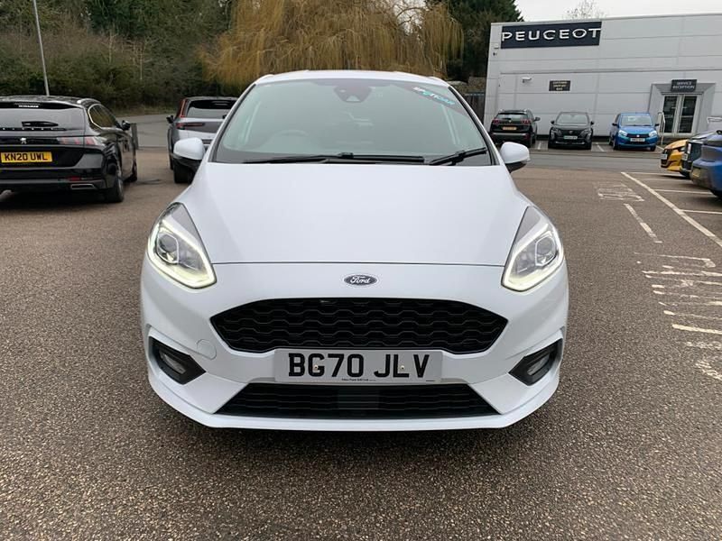 Used Ford Fiesta ST-Line 123 HP (90 kW) 2020 White Hatchback