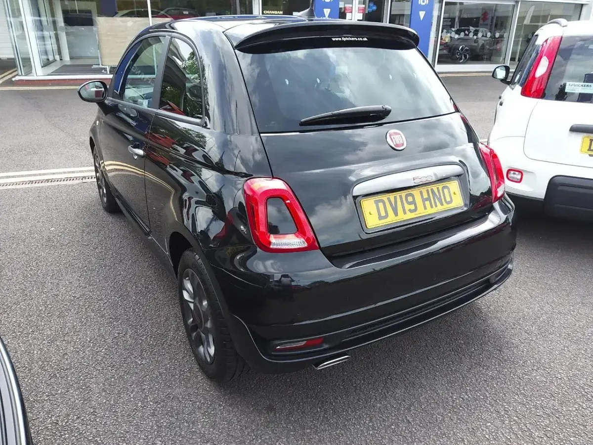 Used Fiat 500 S 69 HP (50 kW) 2019 Black Hatchback