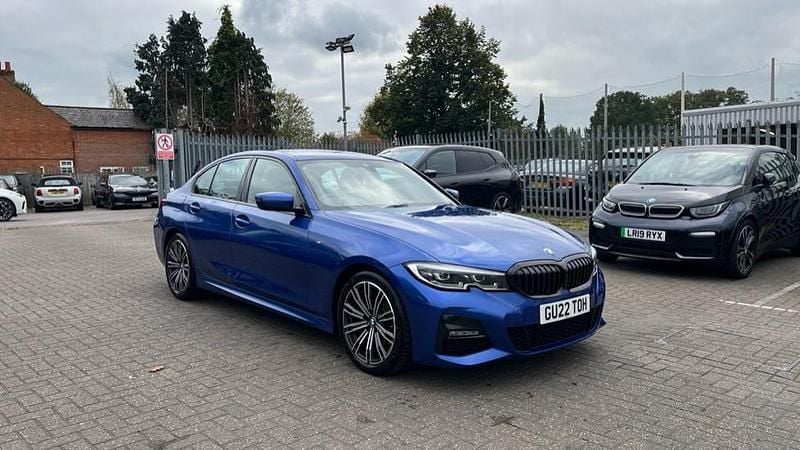 Blue Used 2022 BMW 320 M Sport | £23,806 (Good price) - Image 1/4