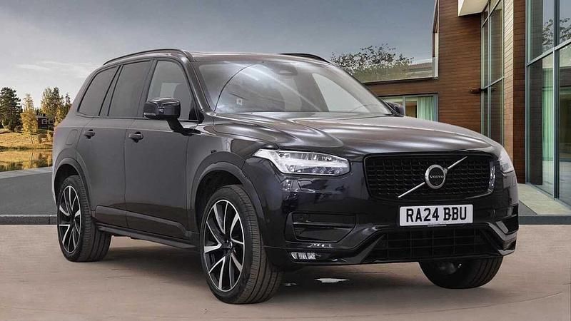 Onyx black Used 2024 Volvo XC90 Plus SUV | £46,695 (Fair price) - Image 1/4