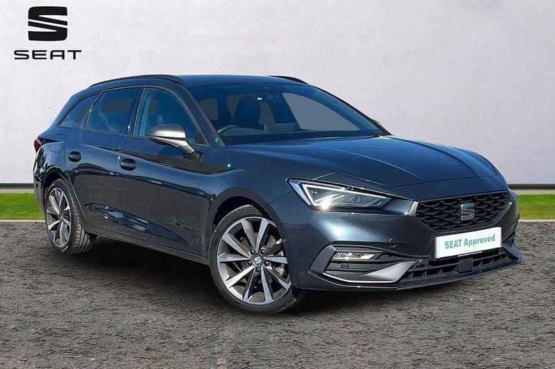 Grey Used 2024 Seat Leon FR Sport Estate | £23,995 (Expensive) - Image 1/4