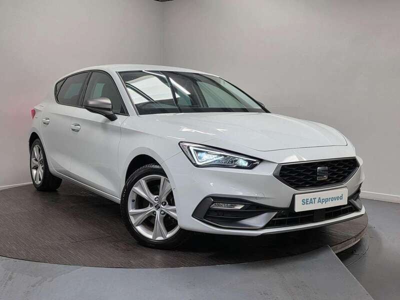 White Used 2020 Seat Leon FR Hatchback | £16,265 (Fair price) - Image 1/4
