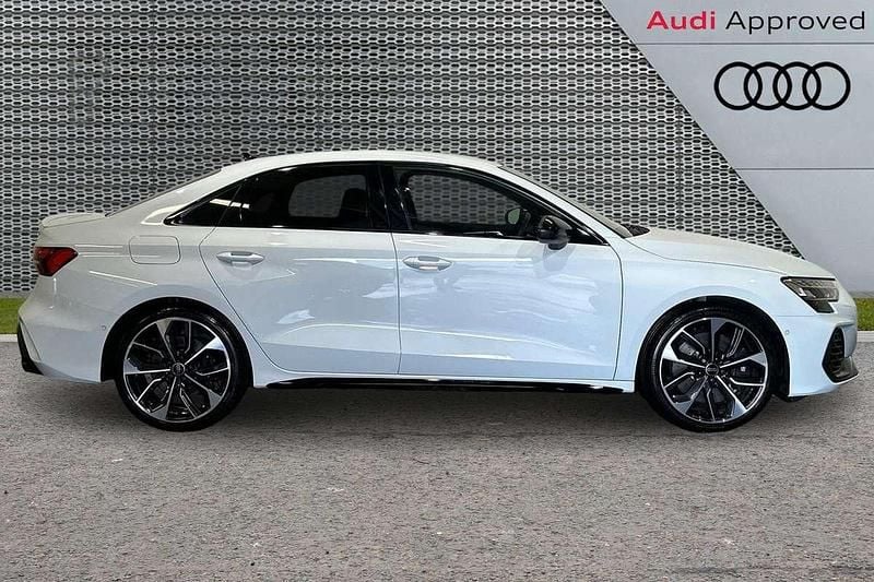 Used Audi S3 Black Edition 329 HP (241 kW) 2024 White Sedan