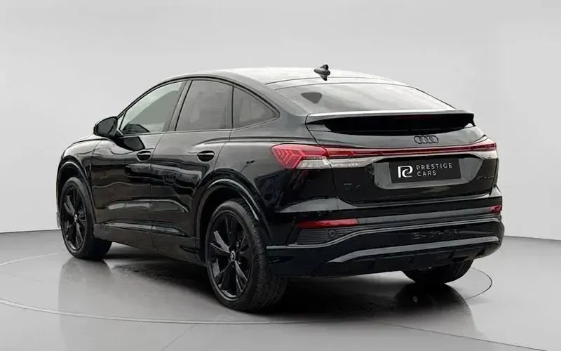 Used Audi Q4 Sportback e-tron S-Line 150 kW (204 HP) 2022 Black SUV