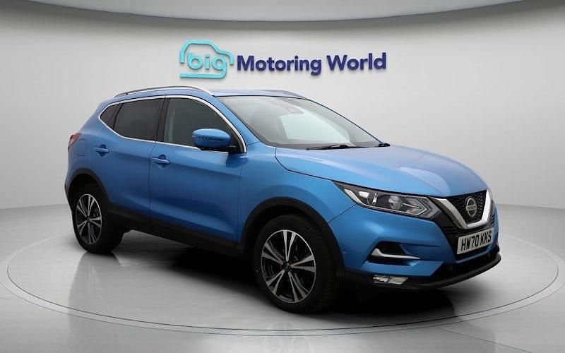 Used Nissan Qashqai N-Connecta 160 HP (117 kW) 2020 Blue SUV